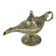 thumbnail image 1 of Soporte de lámpara de Aladdin coleccionable Genie Light Wishing Pot / Decoración / Regalo Bronce Baoblaze Lámpara de Aladdin, 1 of 8