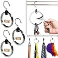 thumbnail image 1 of Cinturón de corbata multiusos Rolly Hanger de Closet Hangers, paquete de 3, 1 of 9