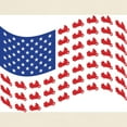 thumbnail image 3 of CafePress - American Flag Made Up Of Wing Motorc Light T Shirt - Men's Classic Graphic T-Shirt, 3 of 4