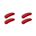 thumbnail image 1 of Naiovety 2 paquetes/lote de fundas para sillas respetuosas con la piel para sillas de juegos, impermeables y sin arrugas, color rojo vino Vino rojo 2Conjunto, 1 of 6