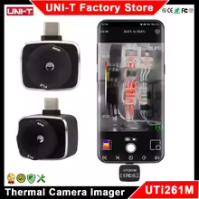 UNI-T Thermal Imager UTi261M Industrial Floor Heat PCB Detection Thermometer Adjustable Lens Infrared Thermal Camera