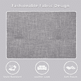 thumbnail image 5 of Aukfa Sectional Sofa, Living Room Couch with Storage Ottoman, Left Facing, 2Pillows, Flannel, Gray, 5 of 9