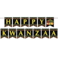 thumbnail image 1 of Beistle 53879 6 in. x 7 ft. Happy Kwanzaa Streamer, 1 of 2