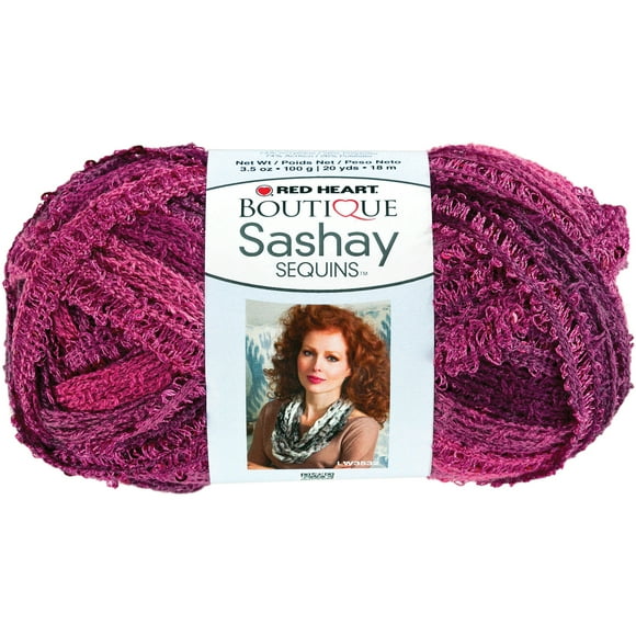 Fil à Sequins Sashay Boutique Cœur Rouge-Phlox