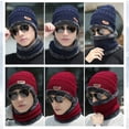 thumbnail image 6 of Tumao 3 PCS Winter Hat Scarf Gloves Set, Slouchy Beanie 3 in 1 Warm Set, Thermal Knitted Winter Hats, Warm Thick Fleece Lined Neck Warmer, Gifts for Women & Men, 6 of 6