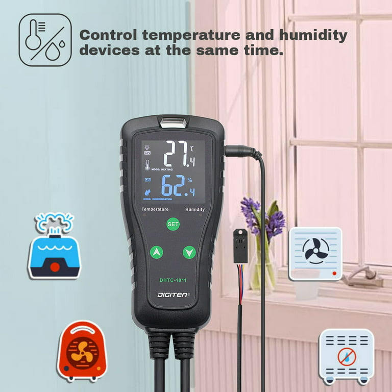 800027 - Remote Temperature/Humidity Monitor with Simultaneous Display