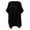 Black, variant on Swim Coverup Ladies Summer Patchwork Flower Border Sun Beach Bikini Smock Skirt Large Size Swimsuit Cover White,A