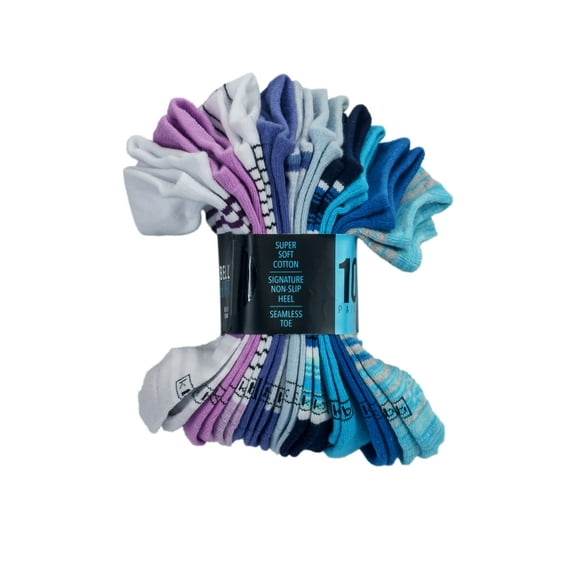 K.BELL Women's No Show Socks (Multi Color, 5.5-10)