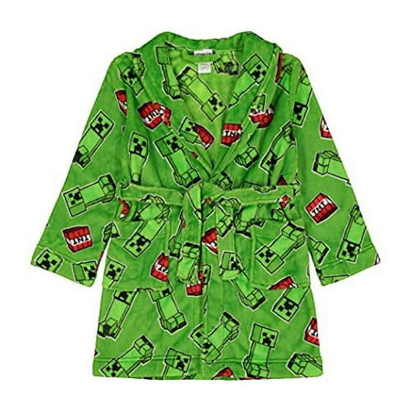 Minecraft Boys' Robe, Creeper Explode, 8