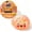 Orange, variant on Mystery Dumpling Decoration, Slow Rebound Stress Relief Decor, Cute Sensory Desk Ornament for Home Shelf and Holiday Gift Display Decor