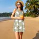 thumbnail image 3 of Fotbe Funny Chicken Vestido de Verano sin Mangas para Mujer – Vestido Midi Línea A, Estilo Camiseta Floral, Vestido Playero Casual y Fluido, 3 of 7