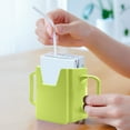thumbnail image 3 of Clearance Under $5 2024 Japanese And Korean Infant Water Cup Holder Carton Milk Adjustable Anti Spill Container Baby Milk And Water Cup Holder, 3 of 6