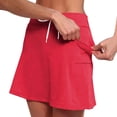 thumbnail image 3 of Seductiva Women's Shorts Women's Fashionable Casual Sports Casual Skirt with Pocket Drawstring Solid Color Mid Waist Skirt Pants Womens Workout Shorts, 3 of 3
