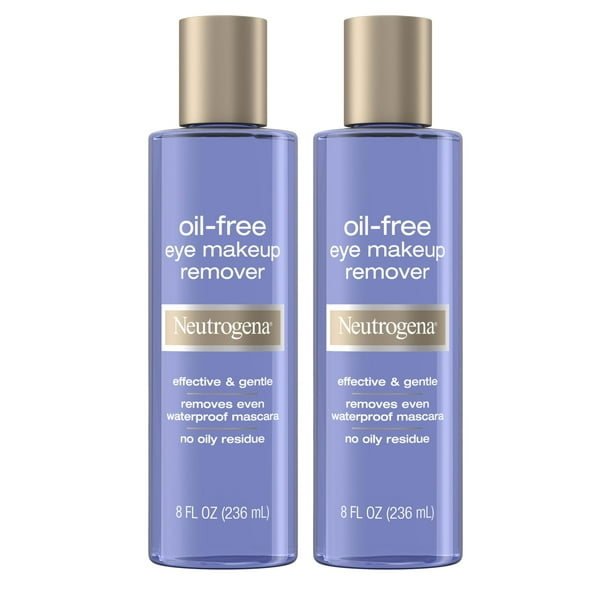 Desmaquillante Neutrogena Oil Free Eye 240 ml, paquete doble