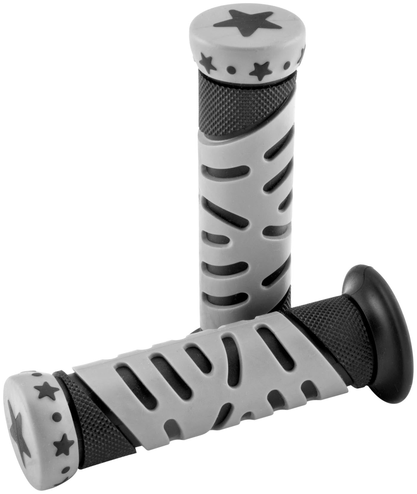 BikeMaster Ergonomic Grips 128mm Black/Gray CWG30388GRY