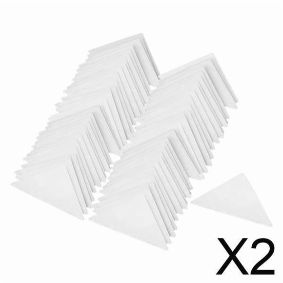 2x Sujetadores De Cuello De Camisa De PVC Para Camisas De Vestir Con Cuello Para Hombre Y Mujer, 100 Unidades 49 x 33 x 01 cm