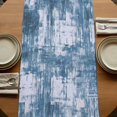 thumbnail image 5 of Table Runners 120 Inches Long Dress Scarves, Modern Blue Farmhouse Coffee/Dining/Kitchen Table Runner for Living Room, Vintage Abstract Art Contemporary 13x120 Inch, 5 of 9