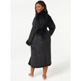thumbnail image 2 of Joyspun Women’s Plush Sleep Robe, Sizes S to 3X, 2 of 3