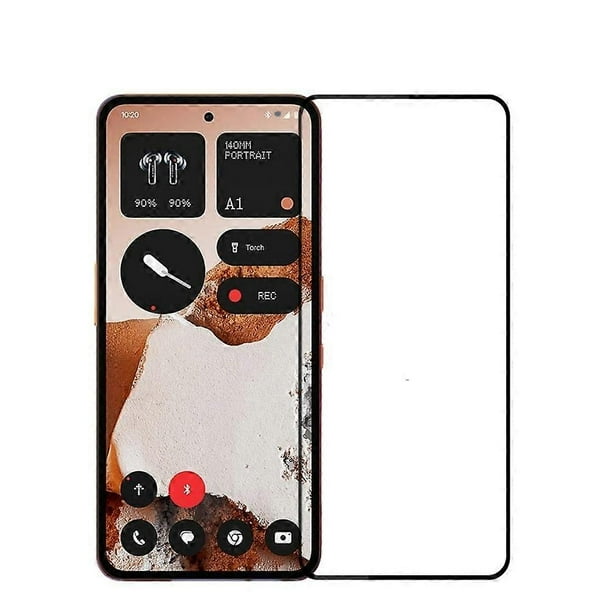For Nothing CMF Phone 2 Pro Tempered Glass Film PINWUYO JK Series-2 9H Full Screen Protector - Black
