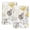 Yellow, variant on Yellow Grey Botanical Kitchen Towels Set of 2, Spring Floral Watercolor Absorbent Dish Towels for Kitchen, Microfiber Hand Towel, Quick Drying Tea Towel for Cleaning Decorative Dishcloths