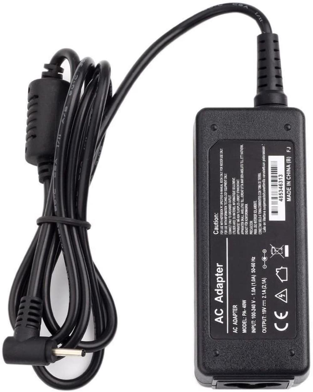 19v 2 1a 40w Ac Adapter Power Charger For Asus Eee Pc 1001ha 1001p 1001px 1005ha Input Voltage Ac 100 240v Total Output Power 40w By Brand For Asus Walmart Com