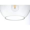 thumbnail image 5 of Shimmer 3 Light Pendant in Satin Gold and Clear, 5 of 7