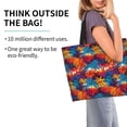 thumbnail image 2 of Disketp Colorful Hawaii Palms Bolsa Tote Estampada para Mujer, Bolso de Hombro y de Mano para Compras y Viajes, 2 of 8
