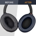 thumbnail image 5 of SOULWIT Replacement Earpads for Sony WH-1000XM4 (WH1000XM4) Headphones, Ear Pads Cushions with Noise Isolation Foam, Added Thickness, Without Affecting Sensor - Blue, 5 of 6