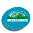 thumbnail image 1 of Gumby Be Flexible Stretching Yoga Novelty Coaster Set, 1 of 4