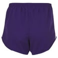 thumbnail image 3 of Women's Boxercraft  Purple Kansas State Wildcats Essential Lined Athletic Shorts, 3 of 3