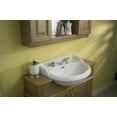thumbnail image 2 of Delta ''Teck'' Widespread 2 Handle Bathroom Faucet Lead Free, 2 of 2