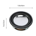 thumbnail image 2 of LOLIPPYY 2Pack Desktop Microphone Internal Magnet Audio Speaker Metal Loudspeaker for Bathrooms, 2 of 8
