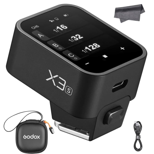 Pantalla táctil Flash Trigger GODOX X3 X3S X3-S TTL para Sony