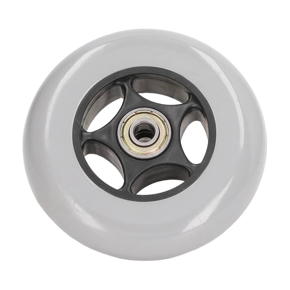 Replacement Wheel for Wheelchairs, Walkers Rollators, 4" Diameter, Sturdy Reliable