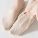 thumbnail image 5 of Calcetines de mujer, 6 pares, de nailon, antideslizantes, de corte bajo, finos, ligeros, 5 of 9