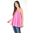 thumbnail image 2 of Blusa fresca sin manga Roman Fashion /Juvenil, 2970 (Rosa) rosa M, 2 of 6