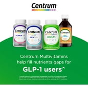 Centrum Multivitamin for Women, Multivitamin/Multimineral Supplement with Iron, Vitamin D3, B Vitamins and Antioxidant Vitamins C and E, Gluten Free, Non-GMO Ingredients - 250 Count