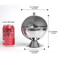 thumbnail image 2 of NETSENG Bol à Sucre Multi-Usage en Acier Inoxydable avec Dessus Roulé pour Maison et Cuisine, 2 of 7