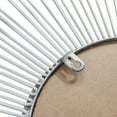 thumbnail image 4 of Madison Park Fiore Sunburst Contemporary Modern Luxury Wall Decor Mirror 14.5"D in Silver, 4 of 6