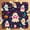 Color 1, variant on Mahjong Mat 31.5" x 31.5" Festive Patchwork Pine Branches Geometric Designs Red Green Non-Slip Noise Reduction American Mahjong Tiles Table Cover for Dominoes Poker Card Board Games Gift