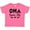 Hot Pink, variant on Inktastic Oma Baby Clothes Girls Baby T-Shirt