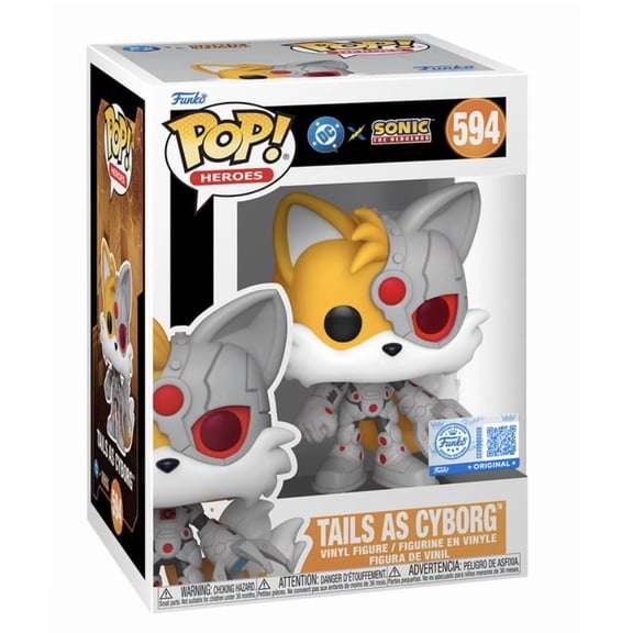 Funko Pop! Heroes Tails as Cyborg