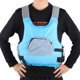 thumbnail image 3 of Chaleco salvavidas de bolsillo grande para adultos azul EPE, chaleco de entrenador de nado para natación, pesca, canoa, suministros, 3 of 10