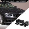 thumbnail image 3 of Compresor de Suspensión de Aire Unique Bargains No.37206789450 con Soporte y Válvula para BMW 530i 540i Base 2017 1 Pcs, 3 of 7