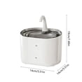 thumbnail image 3 of Rewenti Distributeur d'Eau pour Animaux, Filtre de Circulation Automatique, Distributeur d'Eau pour Animaux, Distributeur d'Eau Intelligent pour Animaux, Eau Courante, 3 of 5
