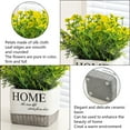 thumbnail image 3 of Lavanda Artificial, plantas verdes falsas estrelladas, plantas en macetas, pequeñas decoraciones, decoración para el hogar, sala de estar, comedor, bonsái, 3 of 5