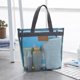 thumbnail image 3 of Pebipoo Bolsa De Malla Para Ducha, Bolsa De Mano Portátil De Secado Rápido Con Cremallera Y Bolsillo Interior, Organizador De Baño Ligero Para Dormitorio Universitario, Baño, Natación, Gimnasio, Viaje, 3 of 5