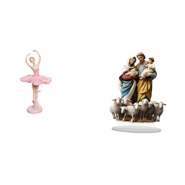 Figura De Bailarina De Resina, Escultura De Niña, Regalo De Cumpleaños, Recuerdo Novedoso, Adorno De Escritorio Para Oficina, Sala De Estudio, Estantería, Decoración De Mesa De Acrílico