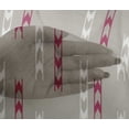 thumbnail image 4 of oneOone Viscose Chiffon Fabric Arrow Sign Kasuri Printed Craft Fabric BTY 42 Inch Wide, 4 of 4