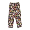 thumbnail image 4 of Daiia Milk Tea Women's Sleep Pant with Pockets and Drawstring,Pajama Pants-X-Large, 4 of 9